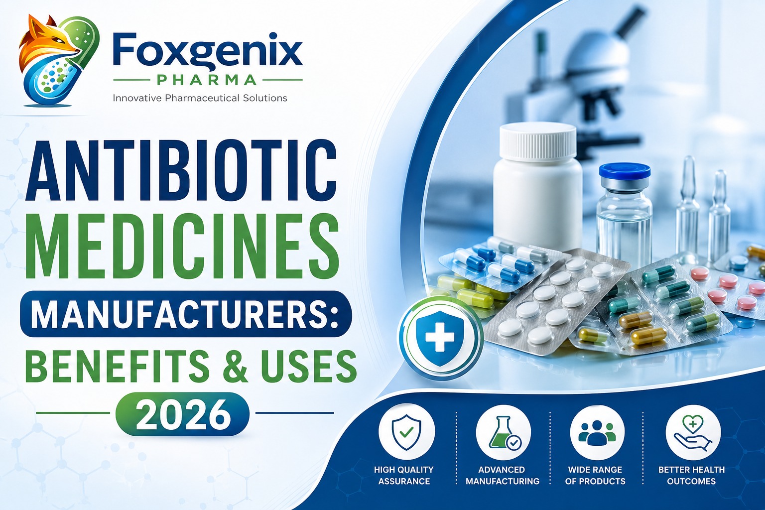 Antibiotic Medicines Manufacturers Benefits and Uses 2026
