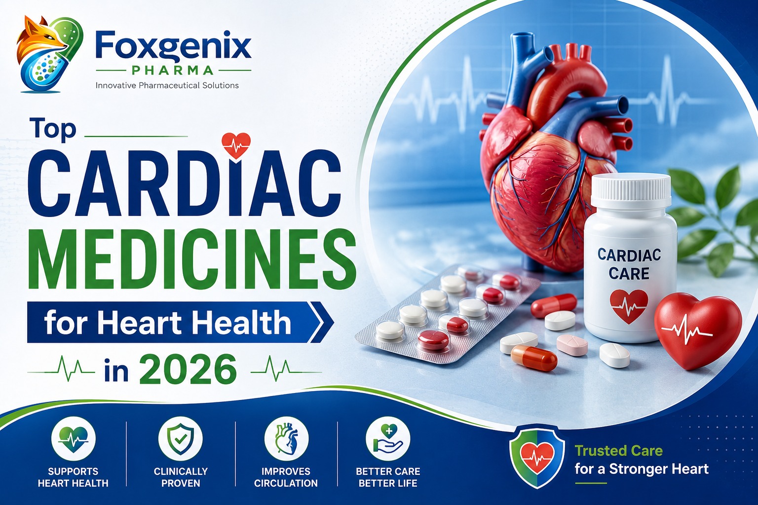 Top Cardiac Medicines for Heart Health in 2026
