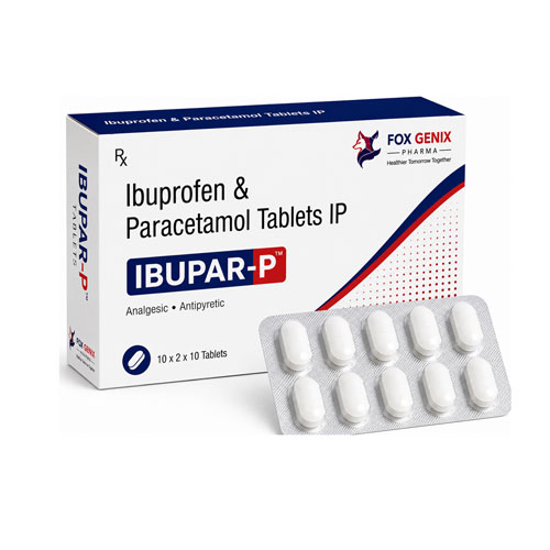 Ibuprofen & Paracetamol Tablets IP Suppliers in Thane