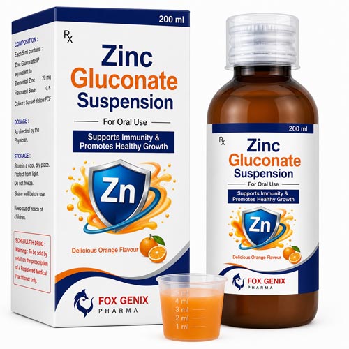 Zinc Gluconate Suspension Suppliers in Thane