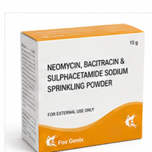 Neomycin, Bacitracin & Sulphacetamide Sodium Sprinkling Powder Suppliers in Thane