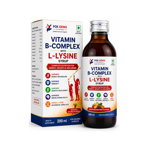 Vitamin B-Complex with L-Lysine Syrup Suppliers in Thane