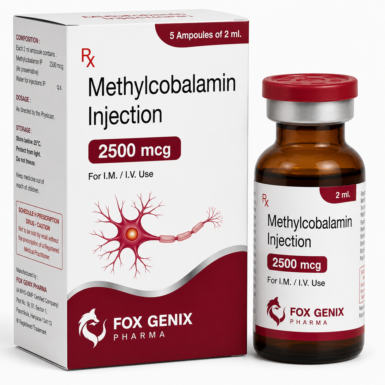 Methylcobalamin Injection 2500 mcg Suppliers in Thane