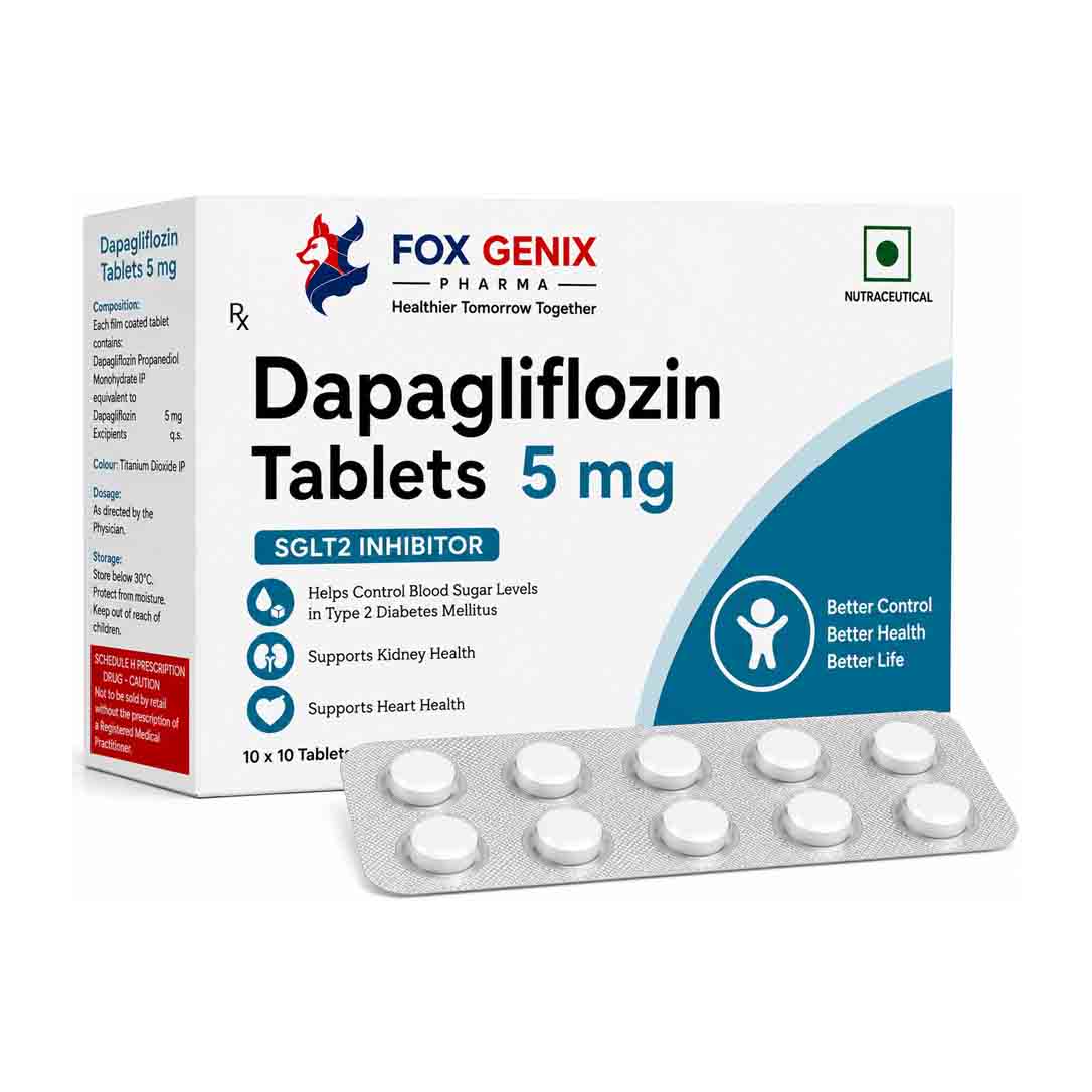 Dapagliflozin Tablets 5mg Suppliers in Thane