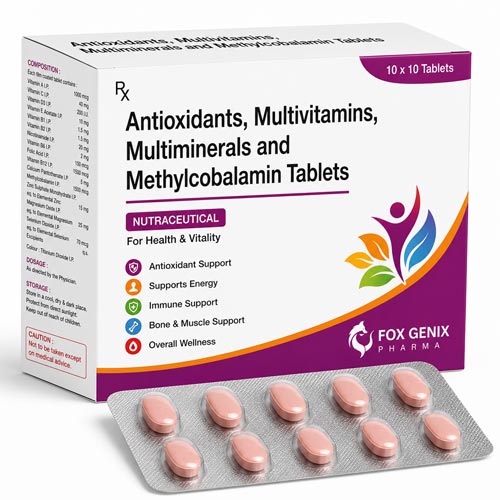 Antioxidants, Multivitamins, Multiminerals and Methylcobalamin Tablets Suppliers in Thane