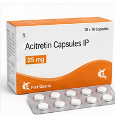 Acitretin Capsules IP 25 mg Suppliers in Thane