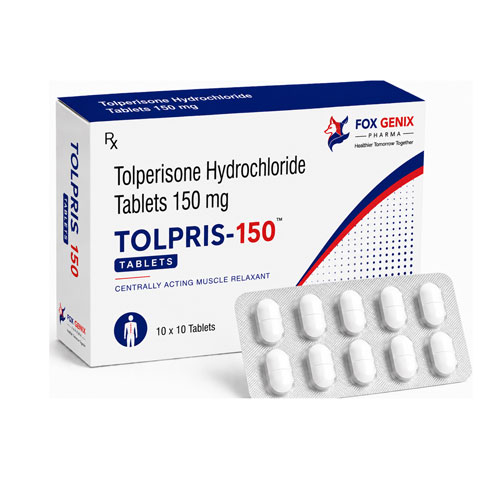 Tolperisone Hydrochloride Tablets 150 mg Suppliers in Thane