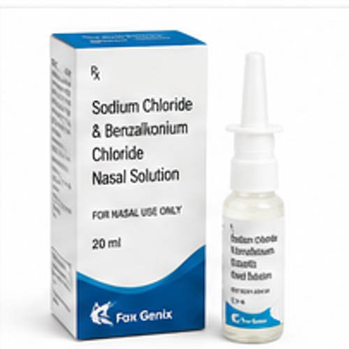 Sodium Chloride & Benzalkonium Chloride Nasal Solution Suppliers in Thane