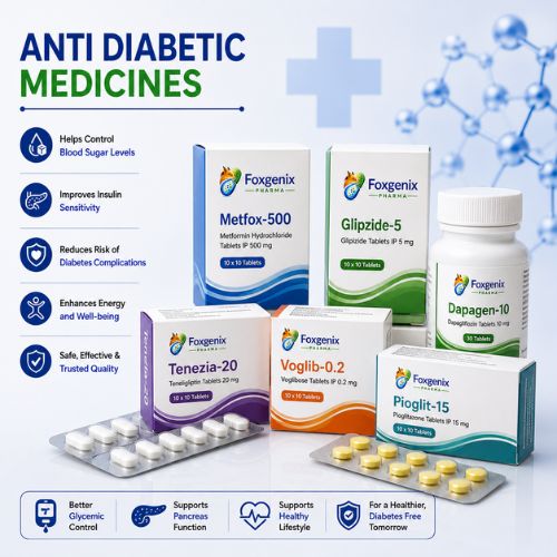 Anti Diabetic Medicines Manufacturer in Baddi