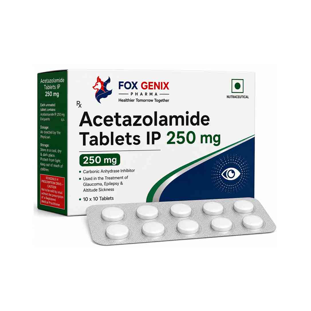 Acetazolamide Tablets IP 250mg Suppliers in Thane
