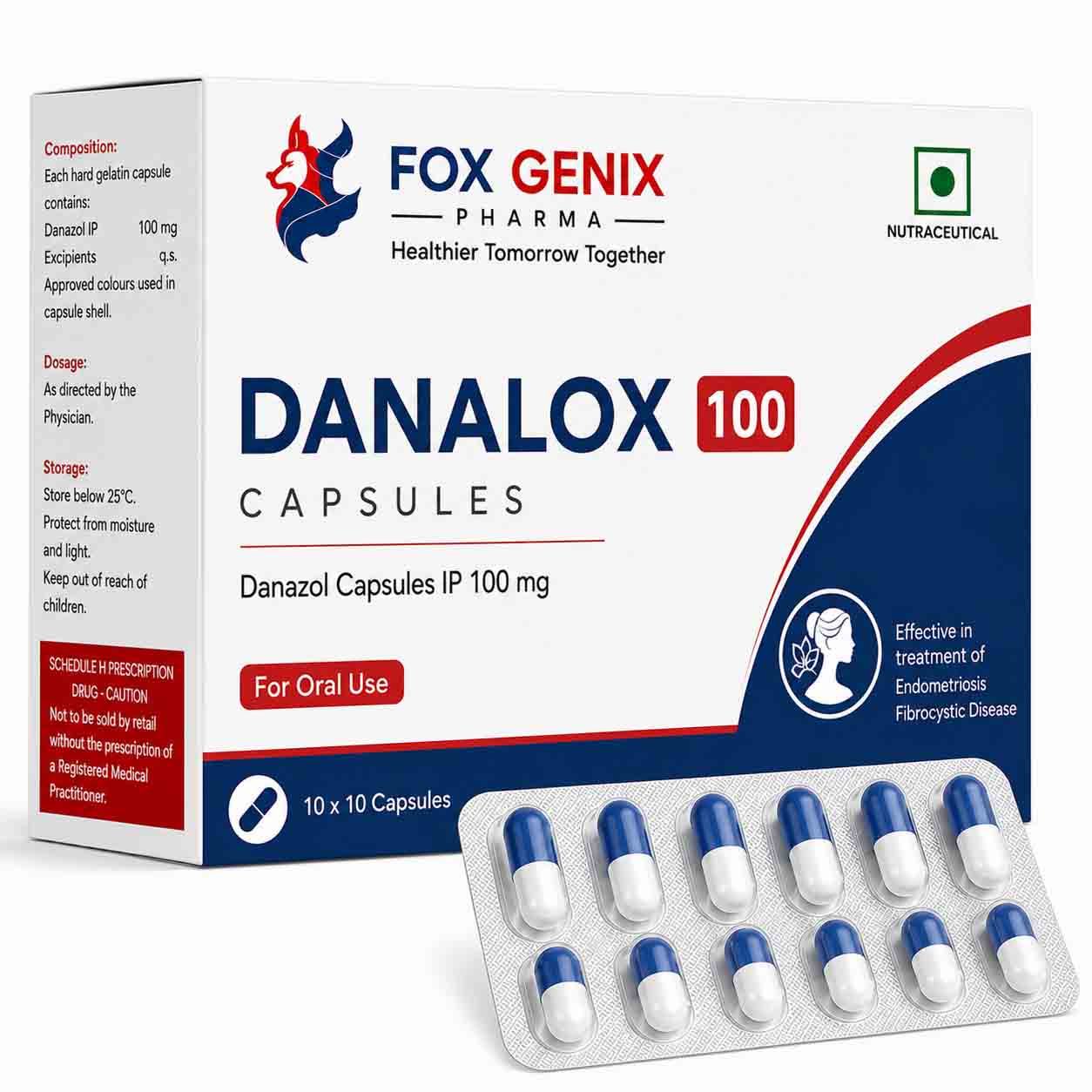 DANALOX 100 CAPSULES Suppliers in Thane