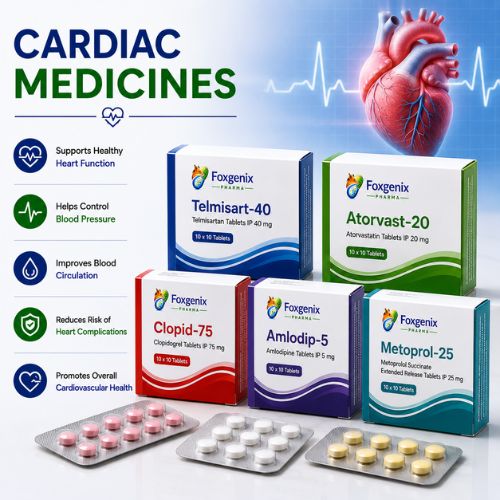 Cardiac Medicines Manufacturer in Baddi