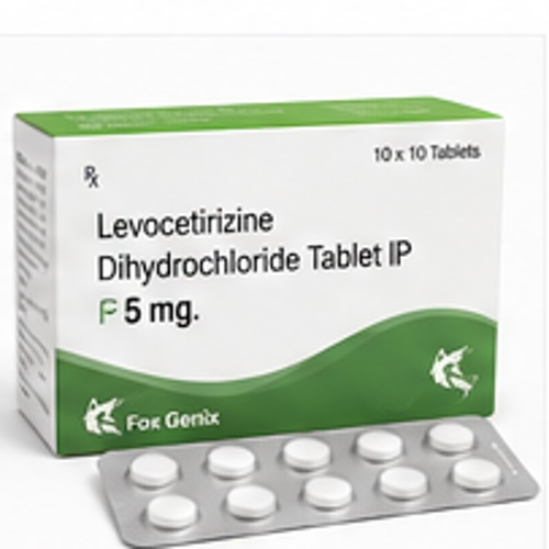 Levocetirizine Dihydrochloride Tablet IP 5 mg. Suppliers in Thane