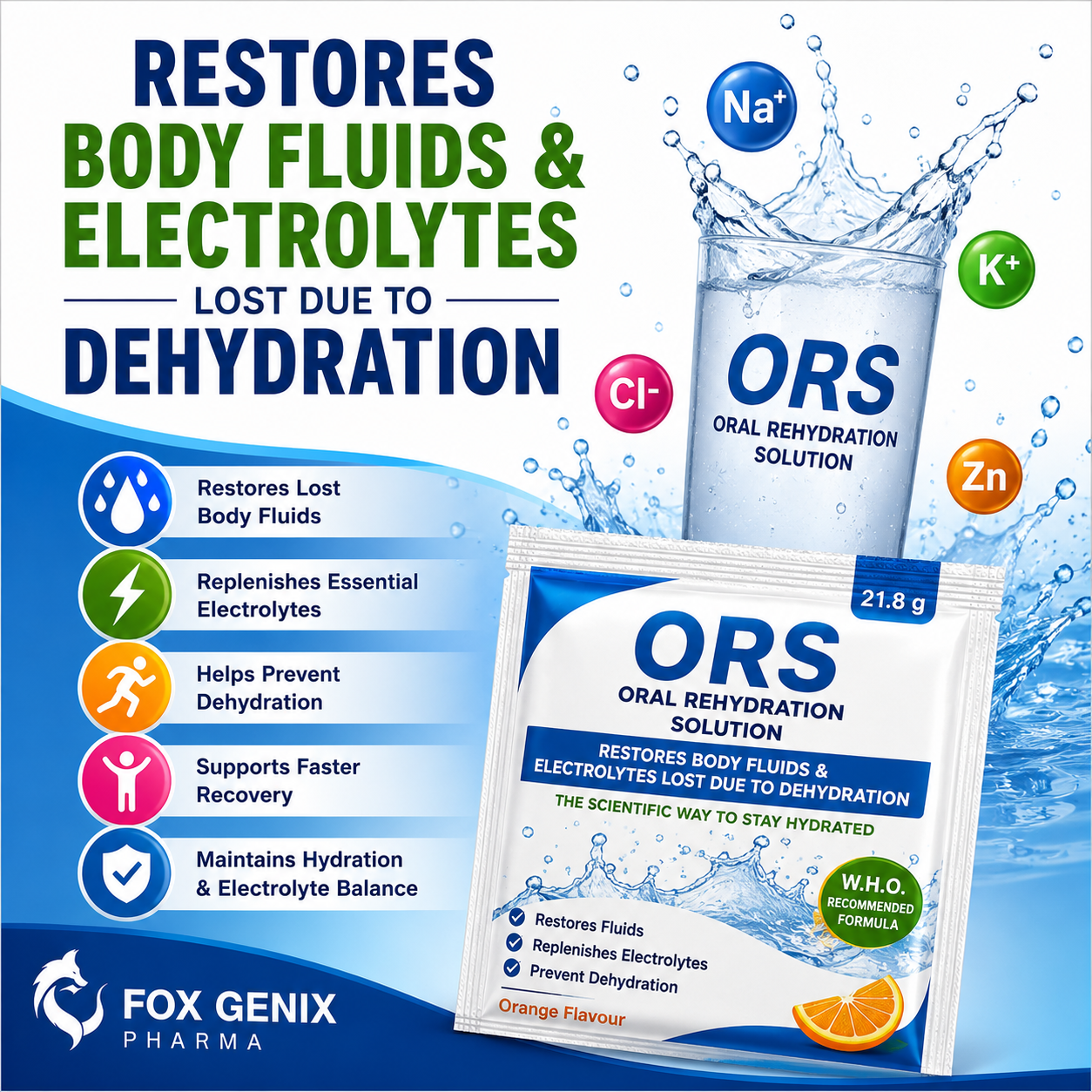 Restores Body Fluids & Electrolytes Lost Due to Dehydration Suppliers in Thane