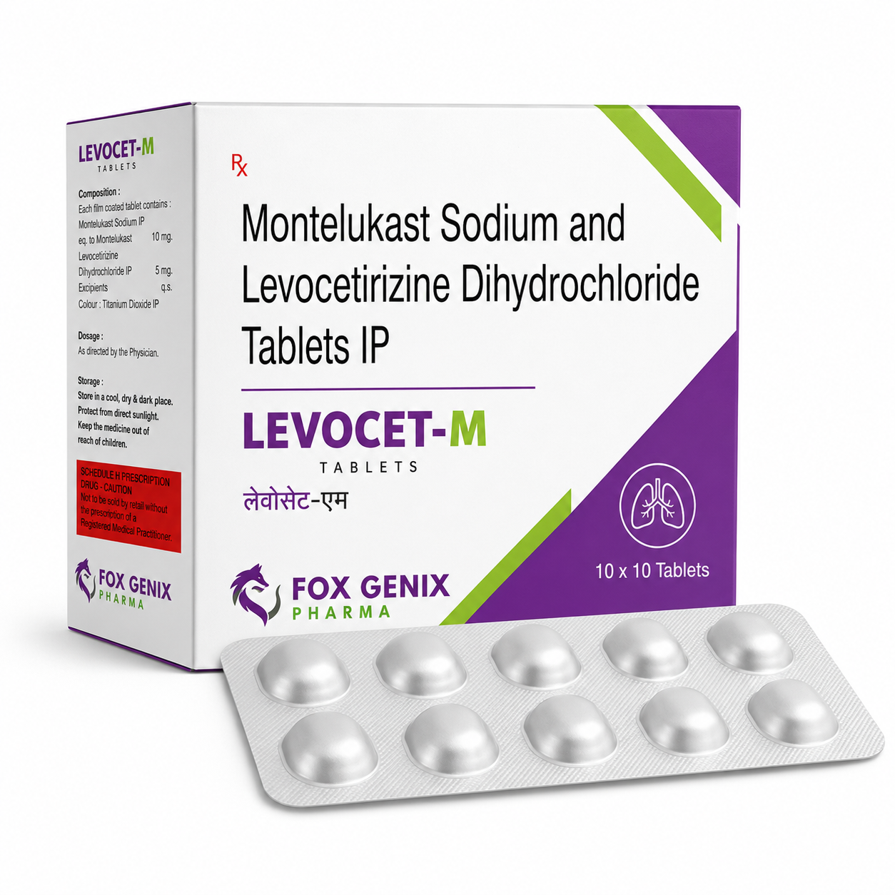 Dihydrochloride Tablets IP Montelukast Sodium and Levocetirizine Suppliers in Thane