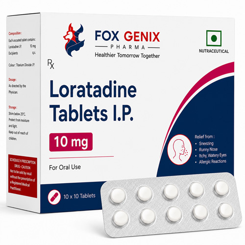 Loratadine Tablets I.P. Suppliers in Thane
