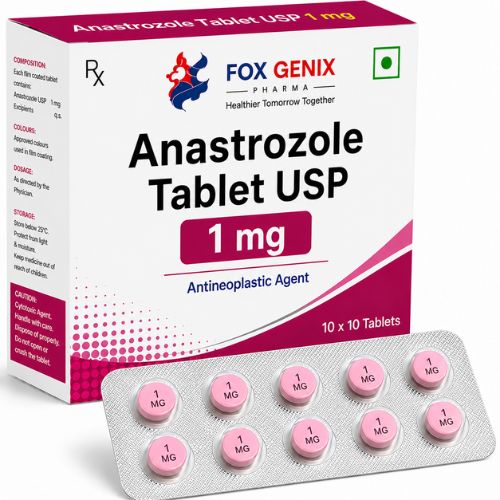 Anastrozole Tablet USP 1mg Suppliers in Thane