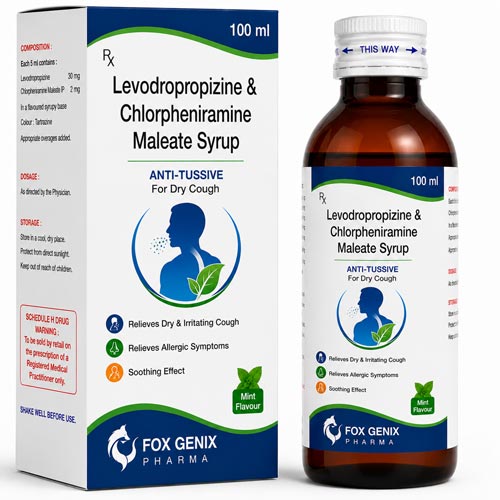 Levodropropizine & Chlorpheniramine Maleate Syrup Suppliers in Thane