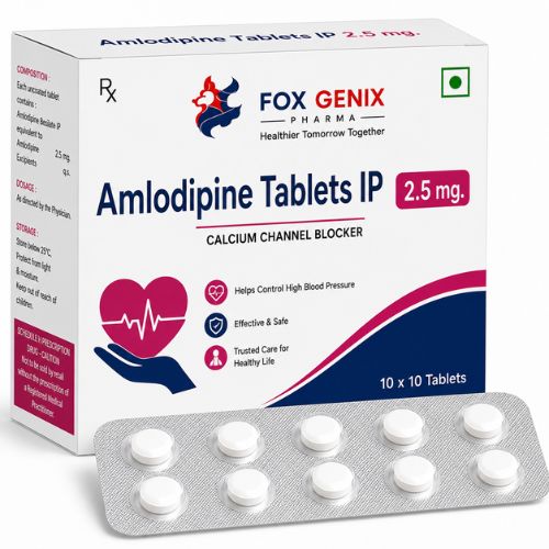 Amlodipine Tablets IP 2.5 mg. Suppliers in Thane