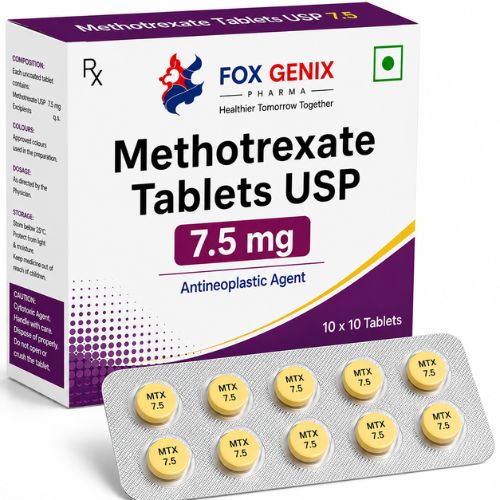 Methotrexate Tablets USP 7.5 Manufacturers in Baddi