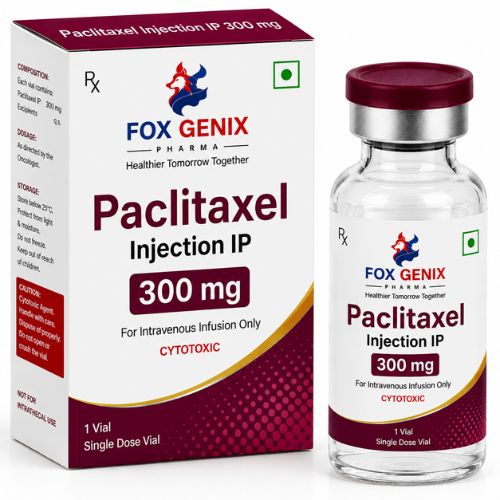 Paclitaxel Injection IP 300mg Manufacturers in Baddi