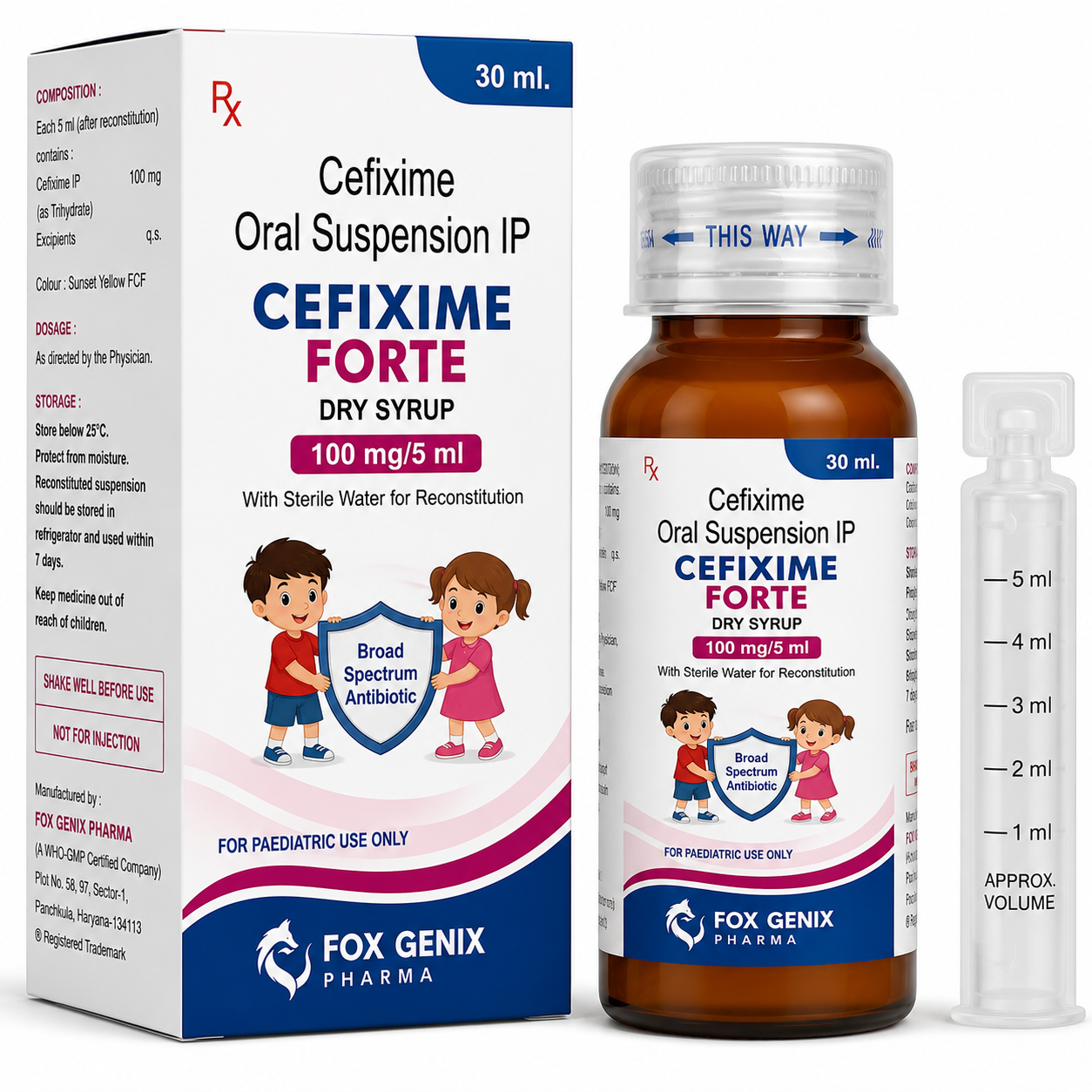 Cefixime Oral Suspension IP Suppliers in Thane