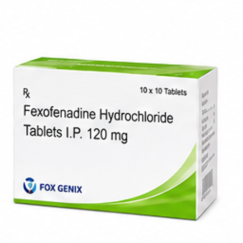 Fexofenadine Hydrochloride Tablets I.P. 120 mg Suppliers in Thane