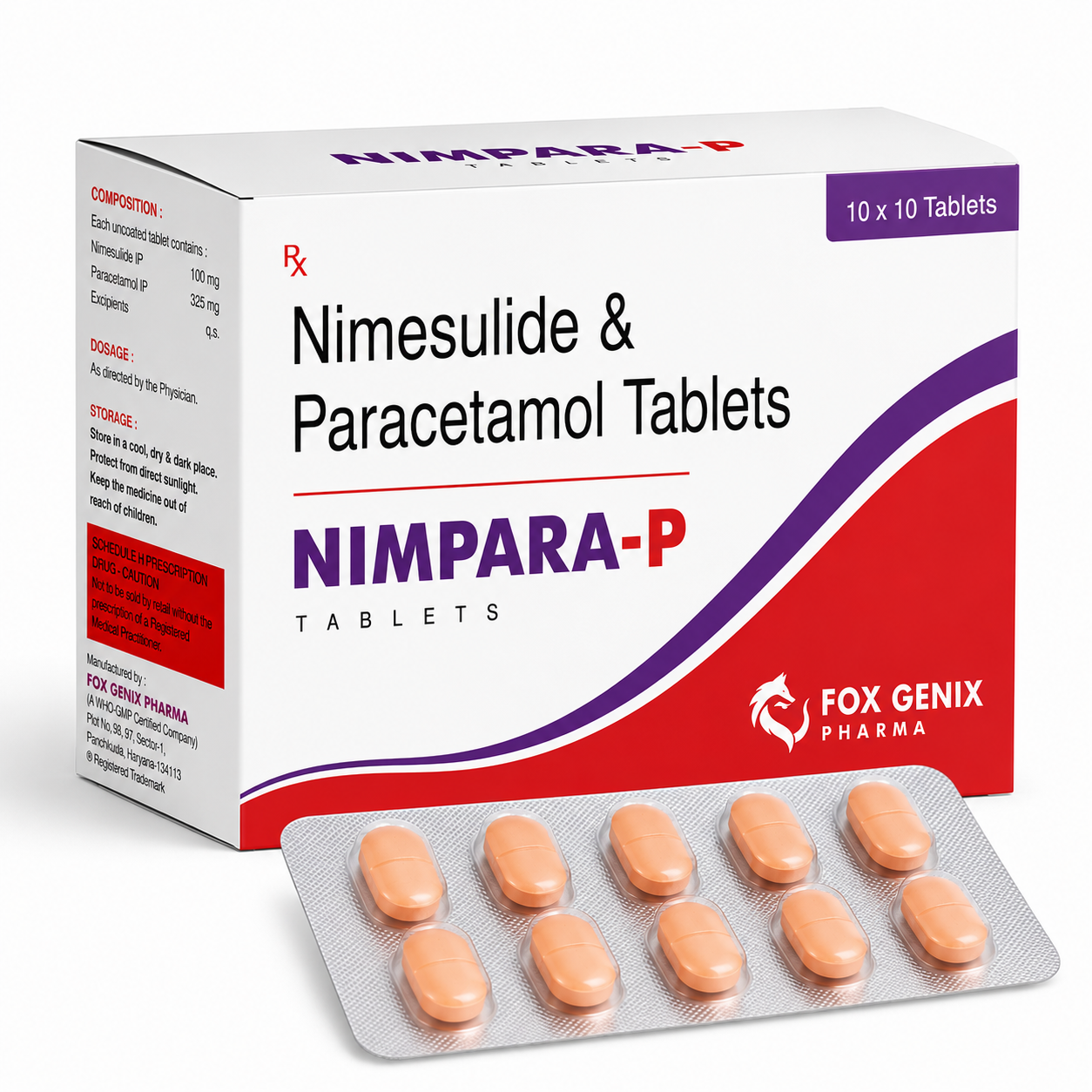 Nimesulide & Paracetamol Tablets Suppliers in Thane