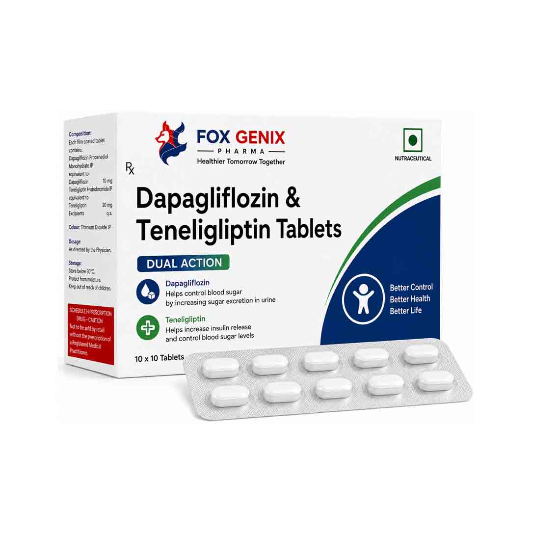Dapagliflozin & Teneligliptin Tablets Suppliers in Thane