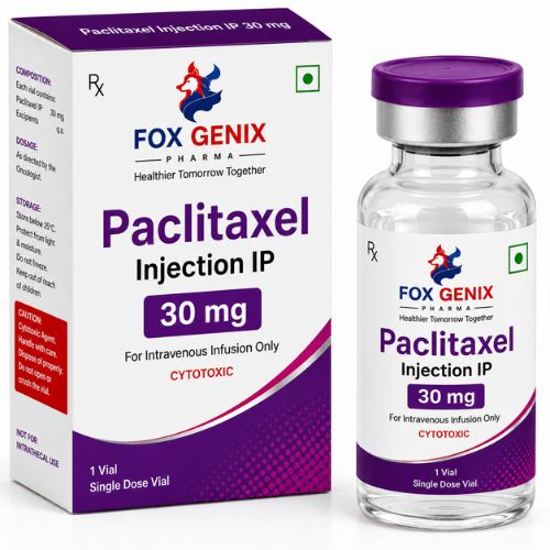 Paclitaxel Injection IP 30mg Manufacturers in Baddi