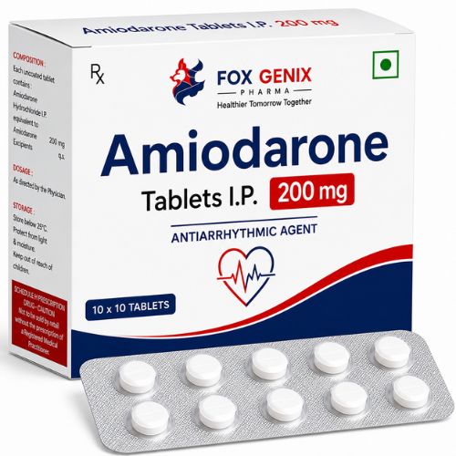 Amiodarone Tablets I.P. 200 mg Suppliers in Thane
