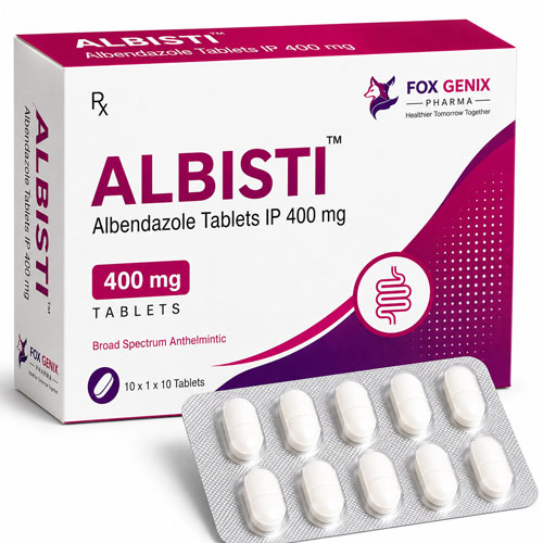 Albendazole Tablets IP 400 mg Manufacturers in Baddi