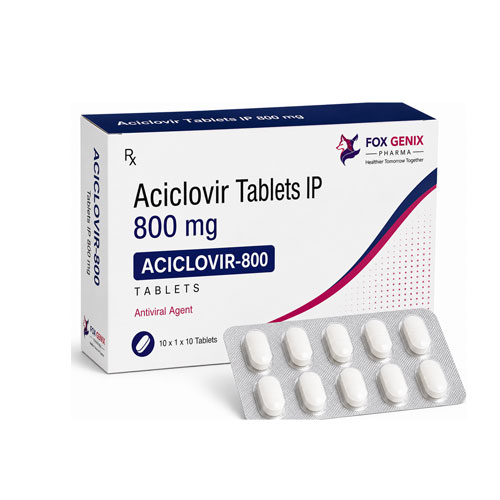 Aciclovir Tablets IP 800mg Manufacturers in Baddi