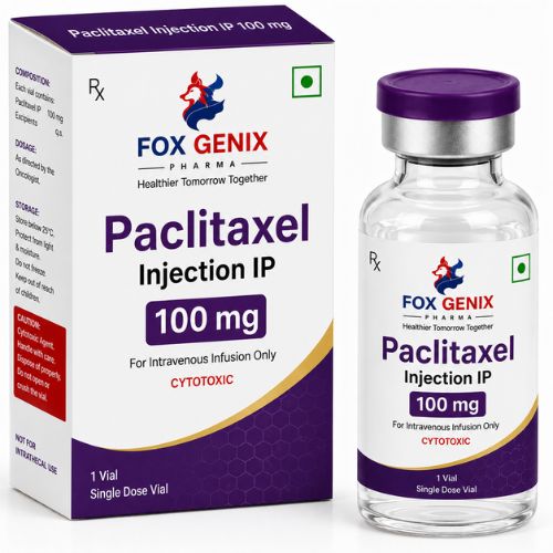 Paclitaxel Injection IP 100mg Manufacturers in Baddi