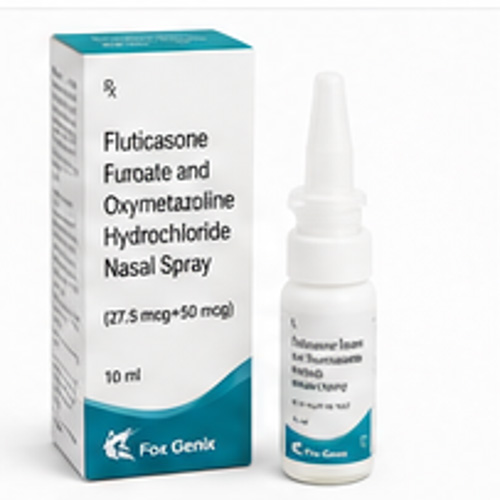 Fluticasone Furoate and Oxymetazoline Hydrochloride Nasal Spray (27.5 mcg+50 mcg) Suppliers in Thane