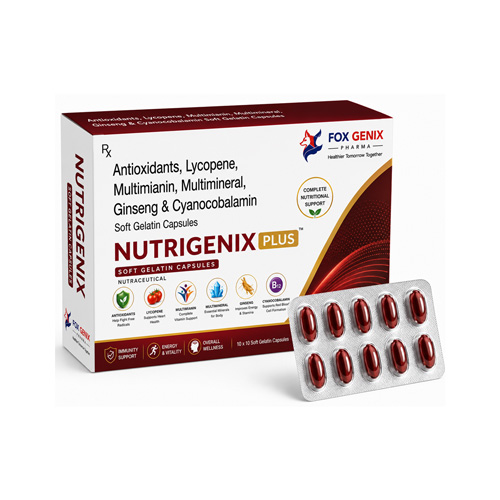 Antioxidants, Lycopene, Multimianin, Multimineral, Ginseng & Cyanocobalamin Soft Gelatin Capsules Manufacturers in Baddi